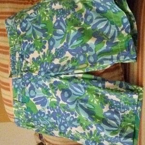 Lilly Pulitzer cotton floral shorts
